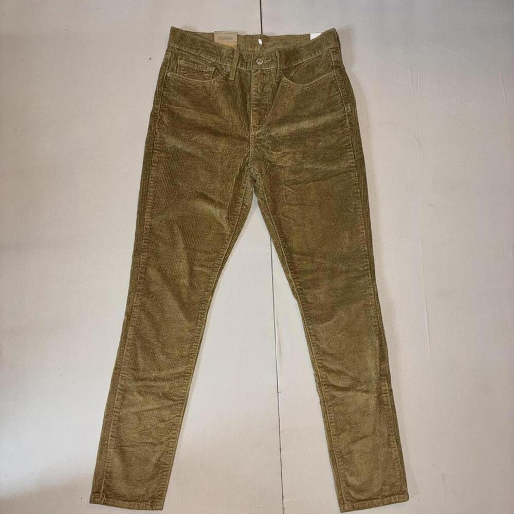 Levi's 311 shaping skinny brown corduroy jeans #corduroyjeans